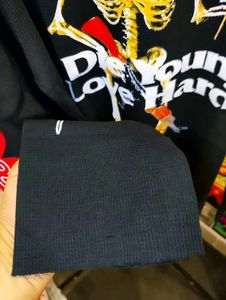 BOXY FIT GRAPHIC PRINTED BAGGY WAFFLE TEE 💀🔥😎
