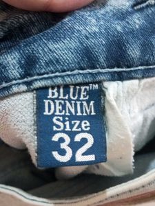 Denim Capri Pants