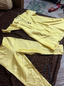 Yellow Kurta Set with Pants