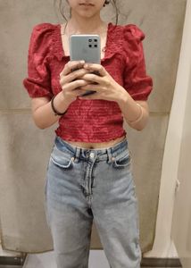 Dark Wash High Waisted Jeans