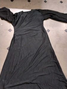 Elegant Black Ethnic Gown