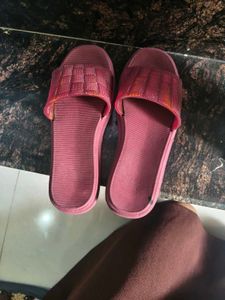 Women's Pink Slide Slippers
