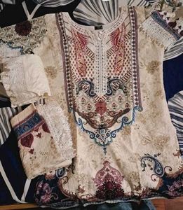 Rayon Printed Kurta Suit 3pc