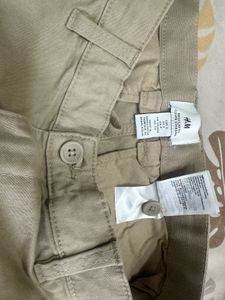 H&M Khaki Regular Fit Pants