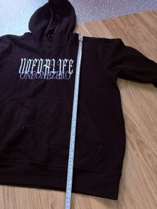 Black Graphic Hoodie