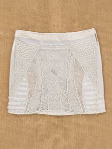 Bershka Bhohemian Quilted Mini Skirt with Sid