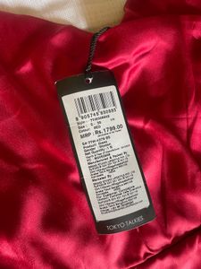 Shiny Red Slip Dress