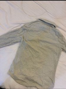 Striped Casual Button-Down Shirt