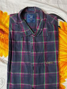 Men's Plaid Casual Shirt