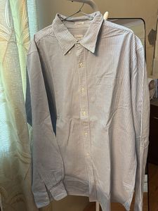 Classic Striped Button-Up Shirt