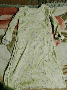 Light Green Embroidered Kurta