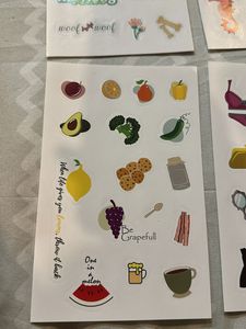 Factor Notes Cute Sticker Sheets Set Of 9