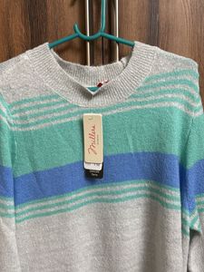 Striped Knit Sweater