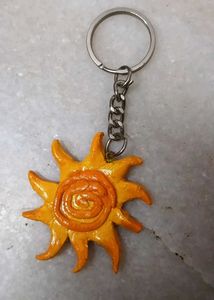 Handmade Sun trendy Keychain