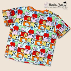 Cute Animal Print Kids T-Shirt