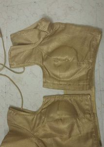 Readymade Ethnic Golden blouse for sarees