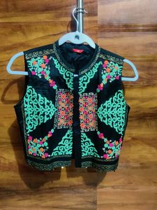 Black kurta With Jacket