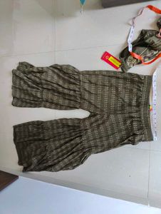 Ethnic Olive Green Kurta Set with Dupatta