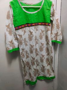 Off White Kurti