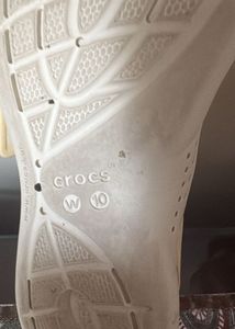 Comfortable White CROCS Sandals