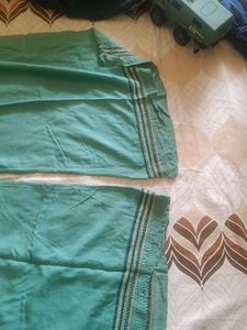 Teal Kurta Set with Trousers