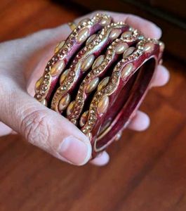 brown lakh Bangles