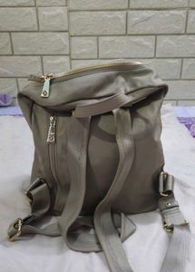 🛍️ Elegance Brand Nylon &amp; Vegan Leather Backpack