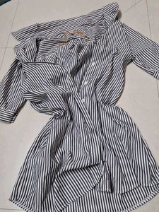 Striped Two-Piece pattern shirt