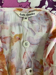 LATIN QUARTERS Peplum Blouse