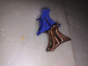 Set of 4 Trendy Hair Claw Clips