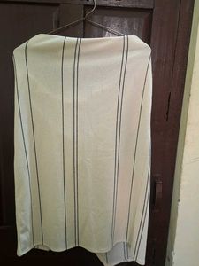 Cream Striped Pants