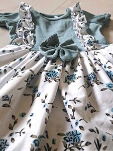 Cute Floral Baby Girl Dress