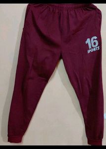 Maroon Sports Joggers