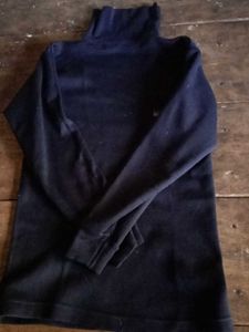 Amul Classic Black Turtleneck Bodywarmer