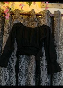 Black Crop Top