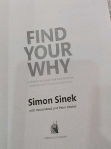 Find Your Why by Simon Sinek