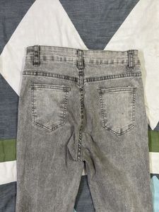 Grey bootcut Jeans