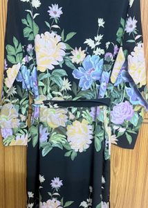 Floral Print Shirt Dress