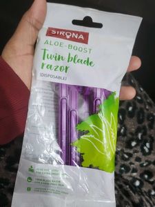 Sirona Twin Blade Disposable Razor