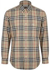 Burberry Classic Plaid Button-Down Shirt