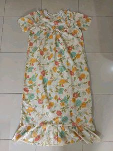 New Unused Cotton Blended Nighty