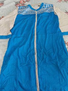 Blue &amp; Beige Kurta