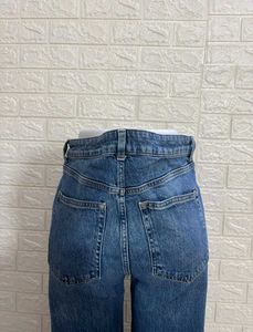 h&amp;m Classic Blue baggy Wide Leg Jeans