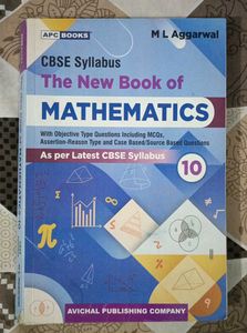 APC, ML Aggarwal CBSE Mathematics Book