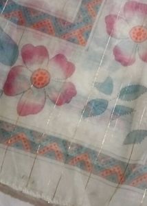 Elegant Floral Print dupatta