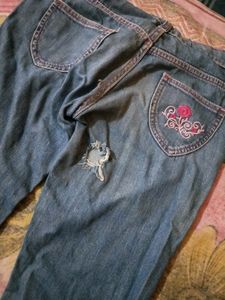 Blue Jeans 9-10 Yr Girls,New Condition,Only 1Flaw