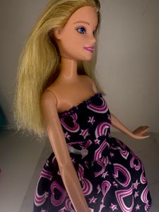 Reserved Barbie Doll in Heart Dress