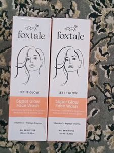 Foxtale Super Glow Face Wash - 2 Pcs