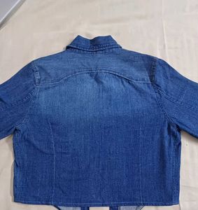 Blue Denim Shirt for women