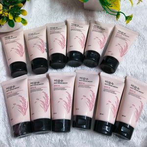 Pack of 12 The Face Shop Rice Water Bright Foaming